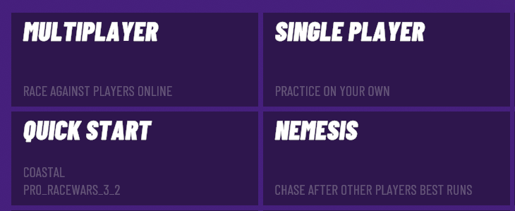game modes